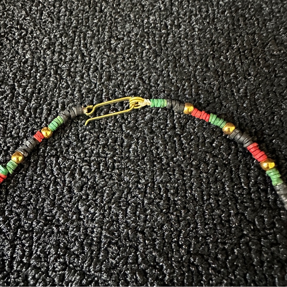 Vintage Egyptian Faience Necklace - Picture 6 of 15